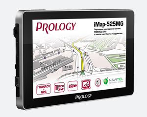Портативная навигационная система PROLOGY iMap-525MG ― PROLOGY-BELARUS